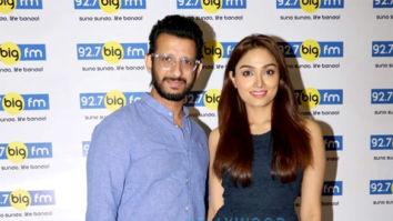 Sharman Joshi and Aishwarya Devan snapped at the 92.7 Big FM office