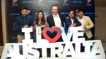 Shibani Dandekar and former Australian cricketers snapped at UnDiscover Australia event