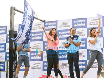 Walkathon Flag off by Shilpa Shetty,Sanya Malhotra & Rahul Bose
