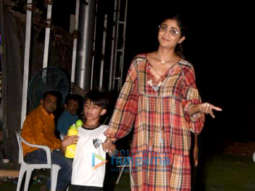 Shilpa Shetty snapped with son in Juhu