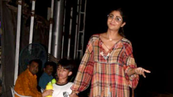 Shilpa Shetty snapped with son in Juhu