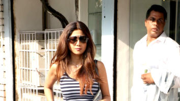 Shilpa Shetty spotted at Glory Nail Spa in Juhu