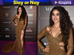 Slay or Nay: Janhvi Kapoor in Falguni & Shane Peacock for Vogue Women of the Year Awards 2018