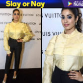 Slay or Nay -Janhvi Kapoor in LV at LV store launch in Delhi (Featured)