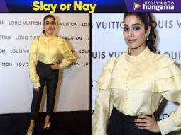 Slay or Nay: Janhvi Kapoor in Louis Vuitton at the Louis Vuitton store relaunch in Delhi