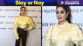 Slay or Nay: Janhvi Kapoor in Louis Vuitton at the Louis Vuitton store relaunch in Delhi