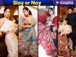 Slay or Nay: Janhvi Kapoor in Manish Malhotra Couture for Brides Today magazine