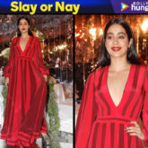 Slay or Nay -Janhvi Kapoor in Manish Malhotra for the Festive Junction Show (Featured)
