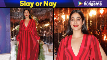 Slay or Nay: Janhvi Kapoor in Manish Malhotra for the Manish Malhotra Wedding Junction Festive Show