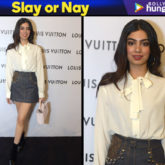 Slay or Nay - Khushi Kapoor in LV at LV Store launch in Delhi (Featured)