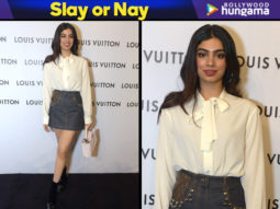 Slay or Nay: Khushi Kapoor in Louis Vuitton at the Louis Vuitton store relaunch in Delhi