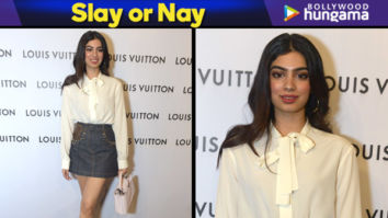 Slay or Nay: Khushi Kapoor in Louis Vuitton at the Louis Vuitton store relaunch in Delhi
