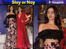 Slay or Nay: Khushi Kapoor in Manish Malhotra for the Manish Malhotra Wedding Junction Festive Show