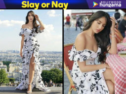 Slay or Nay: Nora Fatehi in Fashion Nova for the TV show MBC Trending in Dubai