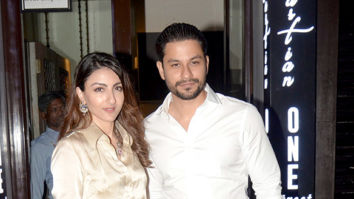 Soha Ali Khan and Kunal Khemu spotted at Bastian