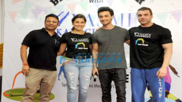 Sohail Khan and Aayush Sharma participate in Yasmin Karachiwala’s camp for underprivileged kids