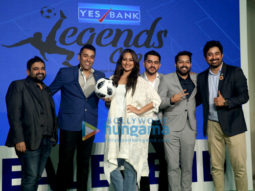 Sonakshi Sinha and Rannvijay Singh snapped at a football event at Race Course