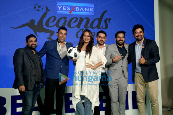 sonakshi sinha and rannvijay singh snapped at a football event at race course 5