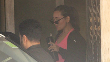 Sonakshi Sinha snapped outside a gym