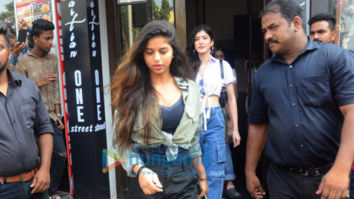 Suhana Khan, Ananya Pandey, Shanaya Kapoor and others spotted at Bastian in Bandra