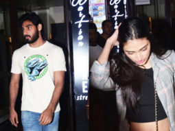 Sunil Shetty’s daughter Athiya Shetty with Ayan Shetty spotted @Bastian Bandra
