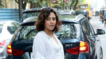 Swara Bhaskar spotted at Amrapali store in Juhu