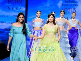 Tabu, Athiya Shetty and others walks the ramp at Lotus Make-up India Fashion Week 2018