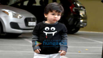 Taimur Ali Khan snapped in Bandra