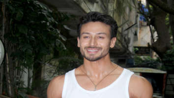 Tiger Shroff snapped at Krome studio in Bandra
