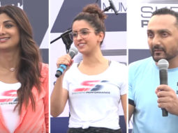 Walkathon Flag off by Shilpa Shetty,Sanya Malhotra & Rahul Bose