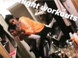 Watch: Janhvi Kapoor PIGGYBACKS with Khushi Kapoor, gives a sneak peek into their midnight shenanigans