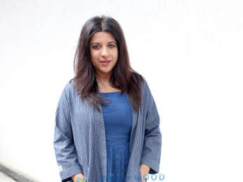 Zoya Akhtar and Neha Dhupia snapped on sets of the show No Filter Neha