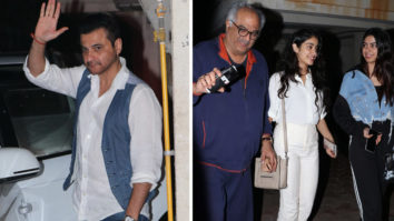 Janhvi Kapoor, Khushi Kapoor & others Spotted at Boney Kapoor Grand Birthday Bash