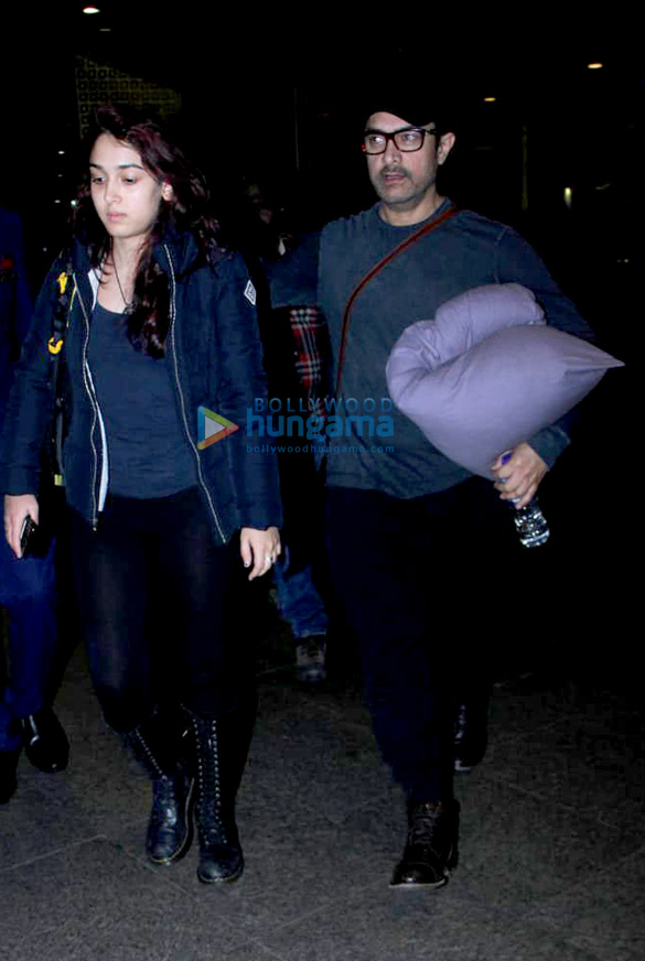 aamir khan ira khan disha patani and others snapped at the airport 1
