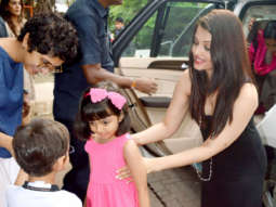 Aamir Khan’s son Azad plays Ram and Aishwarya Rai Bachchan’s daughter Aaradhya is Sita in a school skit (watch video)