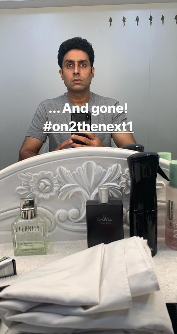 Abhishek Bachchan goes stubble free; flaunts clean shaven look after years Abhishek Bachchan goes stubble free; flaunts clean shaven look after years