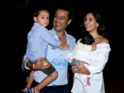 Abhishek Kapoor and Pragya Kapoor snapped during son’s birthday celebration