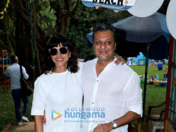 Abhishek Kapoor and Pragya Kapoor snapped during son's birthday celebration