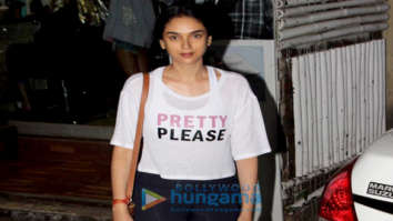 Aditi Rao Hydari snapped at a salon
