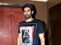Aditya Roy Kapur, Ishaan Khatter and Chunky Pandey spotted at Juhu PVR