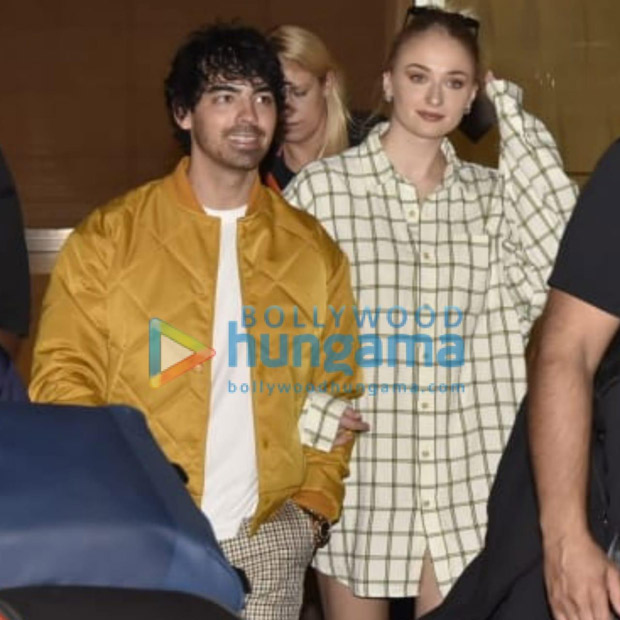 Ahead of Nick Jonas - Priyanka Chopra's wedding, Joe Jonas and Sophie Turner arrive in Mumbai