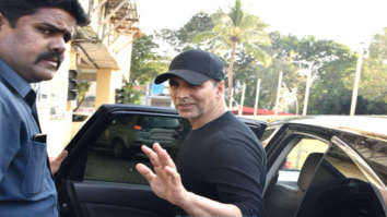 Akshay Kumar, Twinkle Khanna and Nitara snapped at PVR, Juhu