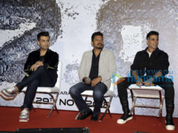Akshay Kumar and Karan Johar attend the press meet for ‘2.0’