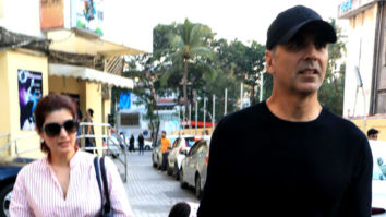 Akshay Kumar and family spotted at PVR, Juhu
