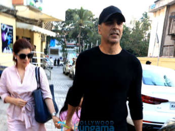 Akshay Kumar and family spotted at PVR, Juhu