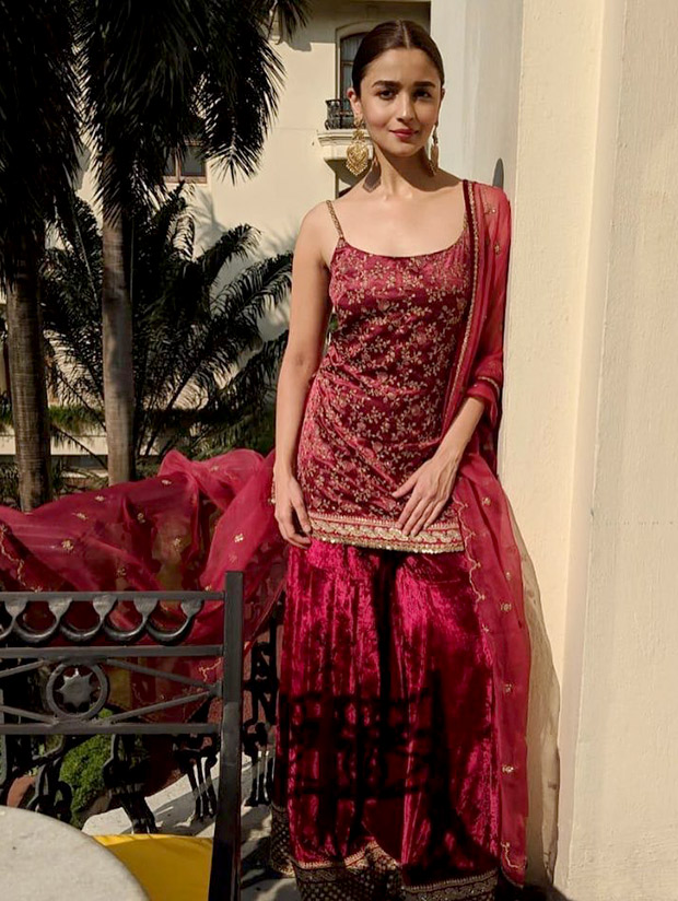 Alia Bhatt in Sabyasachi for the Kolkata Film Festival (1)