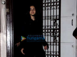 Alia Bhatt snapped at Shankar Mahadevan’s dubbing studio