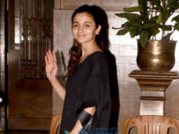 Alia Bhatt snapped post schedule wrap of Kalank in Goregaon
