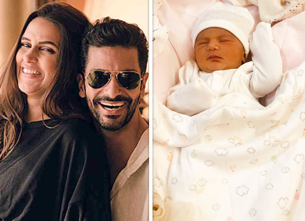 Angad Bedi and Neha Dhupia share a glimpse of their newborn daughter and announce her name