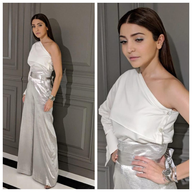 Anushka Sharma in Aligne Studio and Ridhi Mehra for Zero promotions (3)